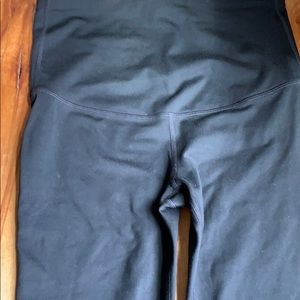 Black, maternity leggings